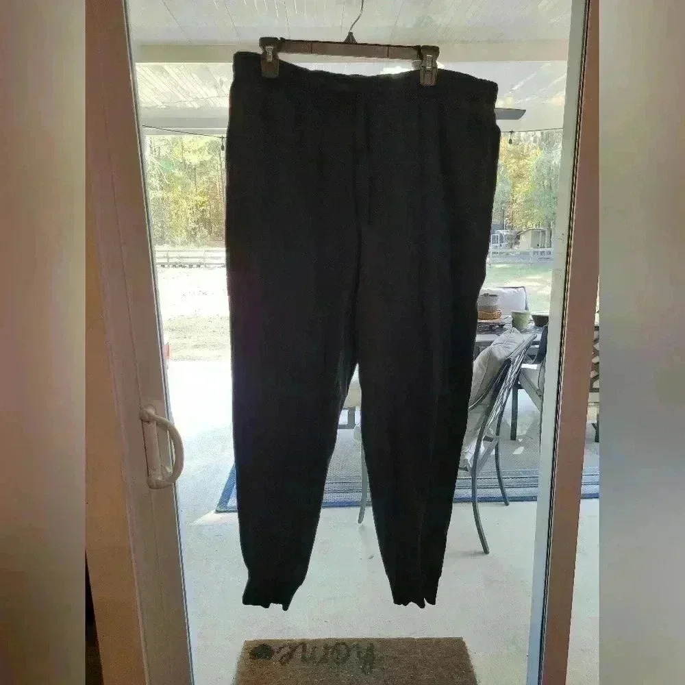 DSG men's XL black joggers,  cotton $13